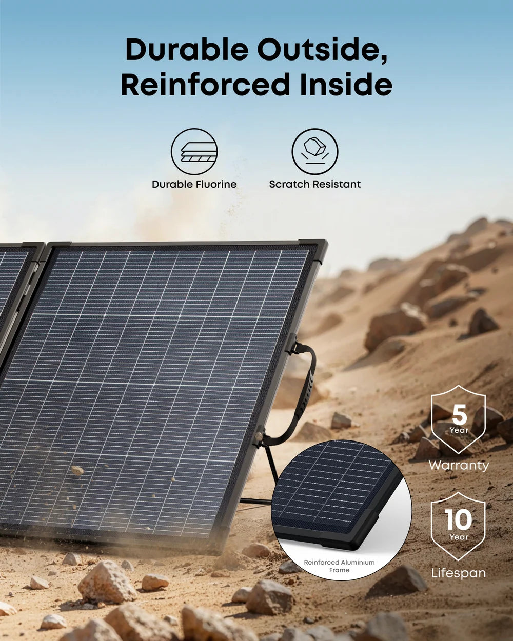 Anker SOLIX PS200 Bifacial Portable Solar Panel - 200W