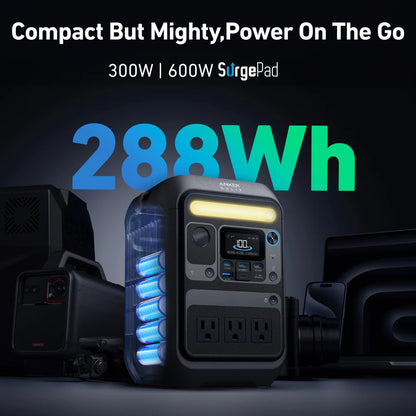 Anker SOLIX C300X DC - 288Wh/300W
